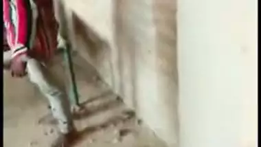 Devar Bhabhi caught village lovers while fucking in barn, scandal XXX mms