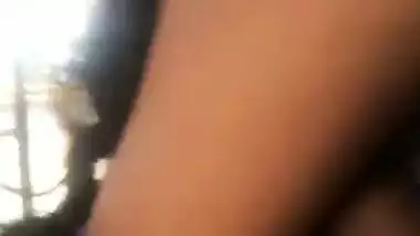 Groping Satin girl in auto