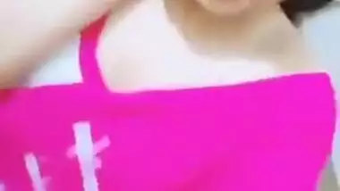 Indian babe is grateful to man for camera and shows him XXX boobs