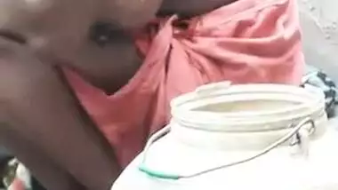 Indian Village Bhabhi Bathing And Showing Her Tight Pussy And Big Nipple
