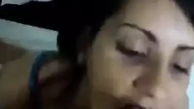 Thirsty Indian Girl’s Hot Blowjob