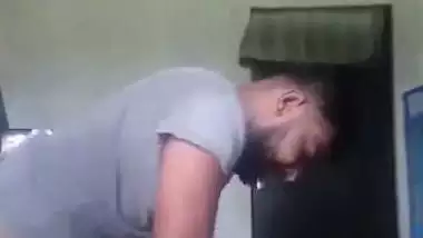 Moaning hard sex of beautiful wife with new husband
