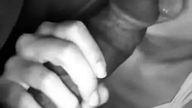 Babe doing sloppy bj for bbc in slowmotion