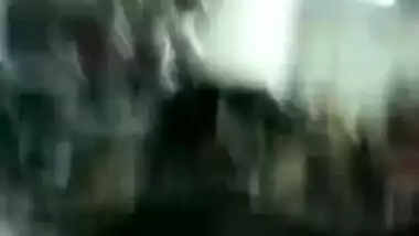 Desi college couple enjoying in shop