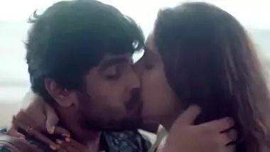 Actress Neha Khan Hot Kiss