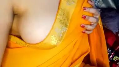 Telugu Yellow Saree Aunty ihindi porn