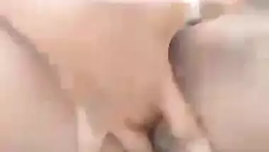 Horny girl fingering her pussy video MMS