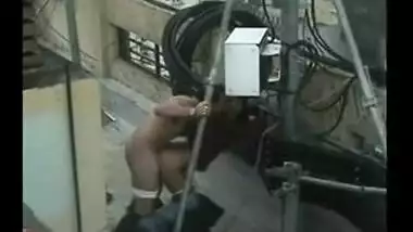 Hyderabad kinky couple outdoor sex caught on hidden cam!
