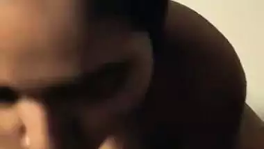 Chennai girl sucks dick and gets fuck in Tamil sex video