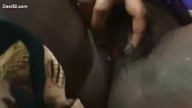 Desi village aunty show her big boob and pussy selfie cam video