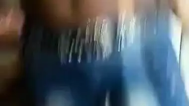 Desi slut showing boobs to their customer in hotel room
