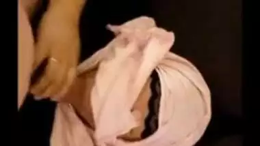 Arab Woman dominated by white dick