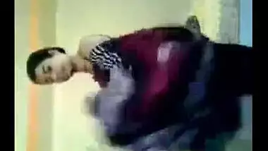 Indian college girl stripping her clothes
