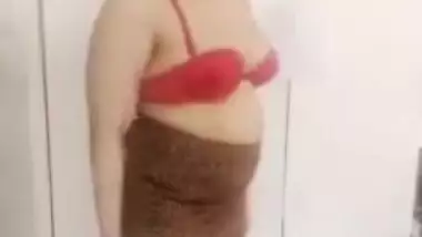 Get Dress With Me. Red Lingerie. Body Lotion. Thick Asian. Model Rebecca